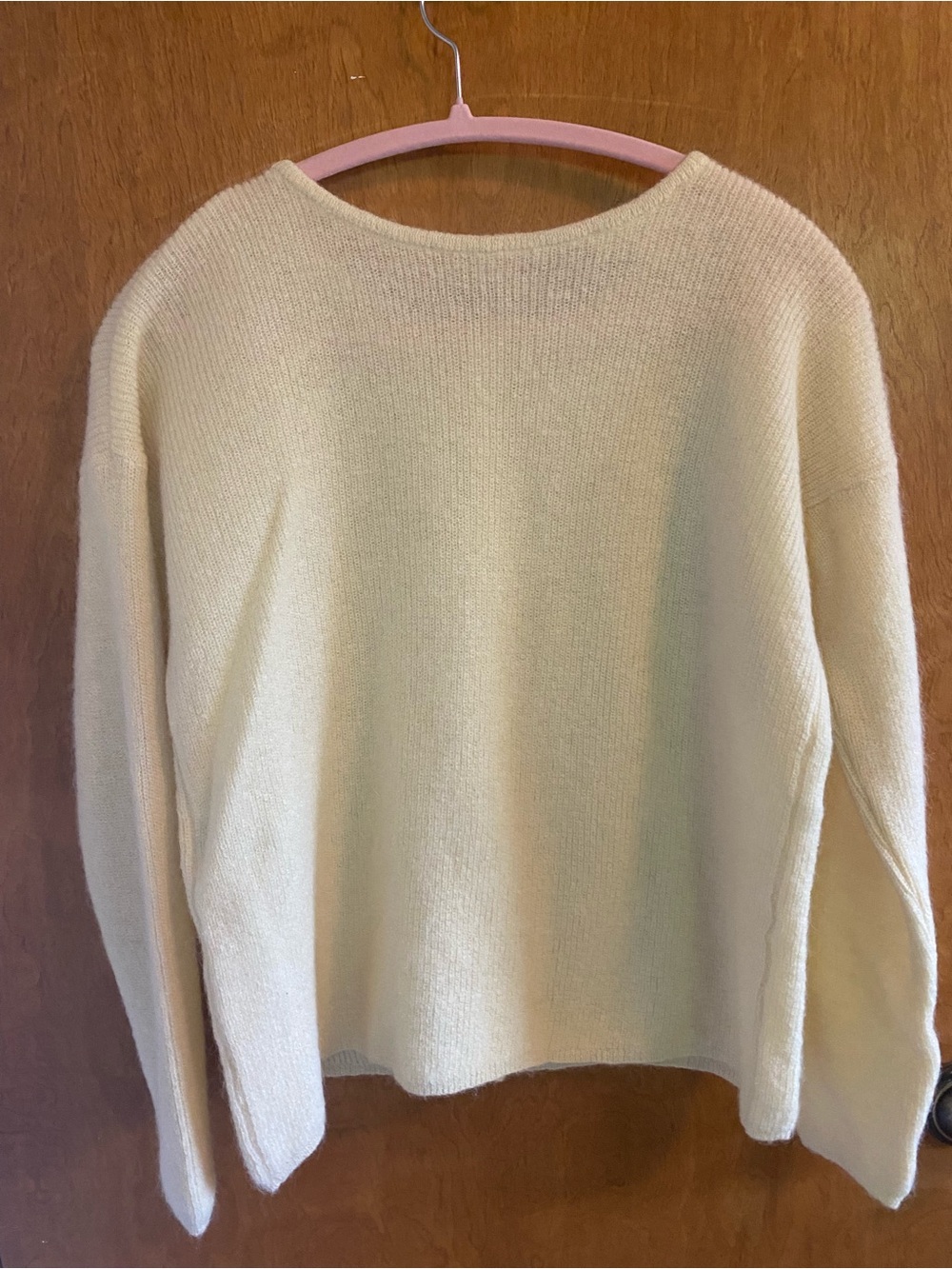 Sézane Gaspard Cardigan in Pastel Yellow - Picture 8 of 8
